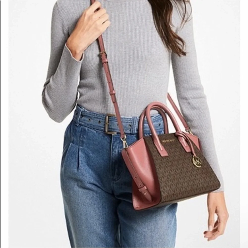 Michael Kors Avril small satchel bag - Picture 5 of 15